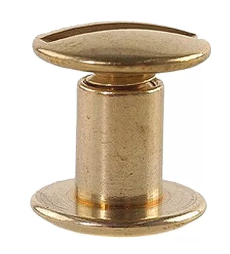 Uncle Mikes 25090 Chicago ScrewBrass 24 Per Pack