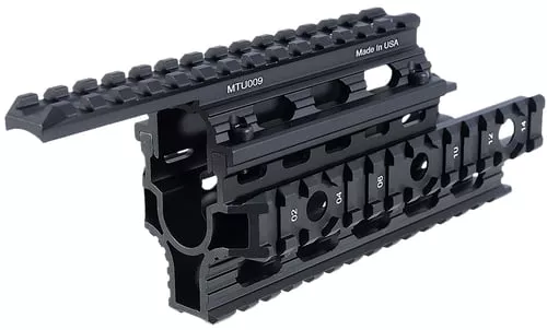UTG PRO AK-47 TACT QUAD RAIL BLK