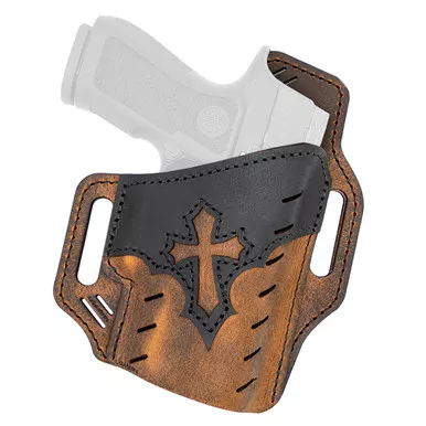 Versacarry Arc Angel OWB Holster Right Hand Unknown Gun Model Leather Unknown Color