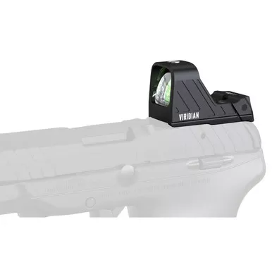 Viridian RFX Custom Red Dot Sight Green Dot 1x16 Objective 3 MOA Fits Ruger LCP Max Black