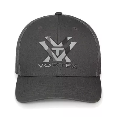 VORTEX Mens Camo Punch OSFM Charcoal Cap (221-16-CHR)
