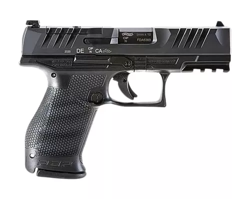WALTHER PDP COMPACT OR 9MM 4" CA 10-SHOT BLACK POLYMER FRAME