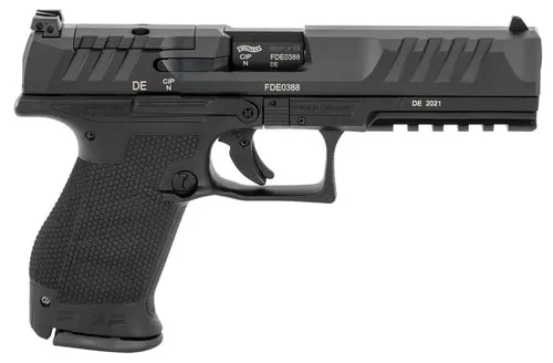 WALTHER PDP COMPACT OR 9MM 5" 10-SHOT BLACK POLYOMER FRAME