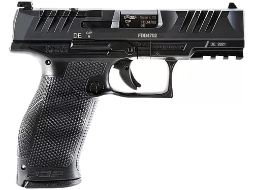 WALTHER PDP OR 9MM 4" FS 18-SHOT BLACK POLYMER FRAME