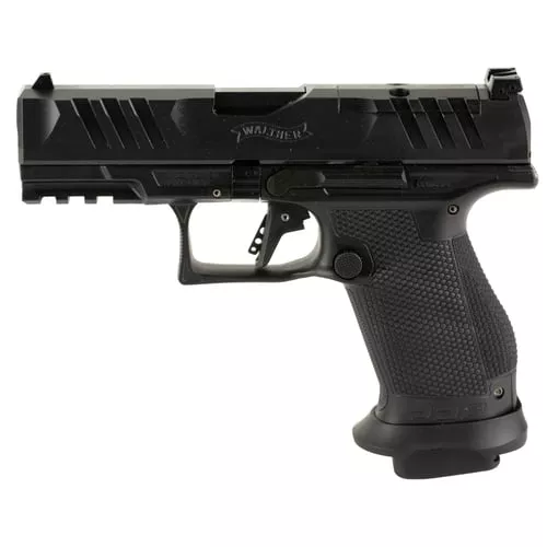 Walther PDP Pro-E Compact Handgun 9mm Luger 18rd Magazines 3 4 Barrel Black Optic Ready