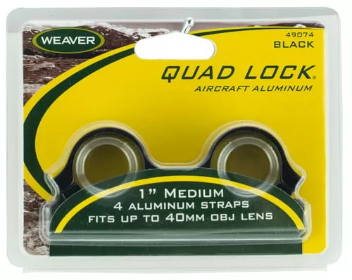 WEAVER QUAD LOCK RNGS 1" MED GLOSS