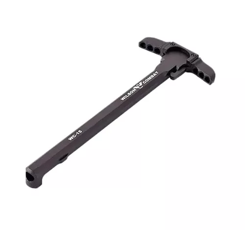 Wilson Combat TRCH15MCharging Handle AR-15 Black Anodized Aluminum Ambidextrous Hand