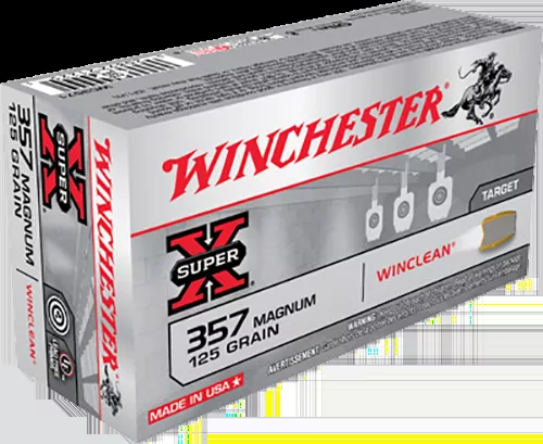 Winchester Ammo Super-X357 Mag 125gr Winclean Non-Toxic 50/Box
