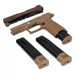 X-CHANGE KIT P320C-M18 3.9" 9MMLUGER 117RD221RD MAG COY