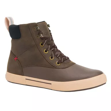 XTRATUF Men's 6in ADB Leather Lace Chocolate Boots (LAL-900-BRN)