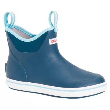 XTRATUF Women's 6in Ankle Navy Deck Boot (XWAB-201-NVY)