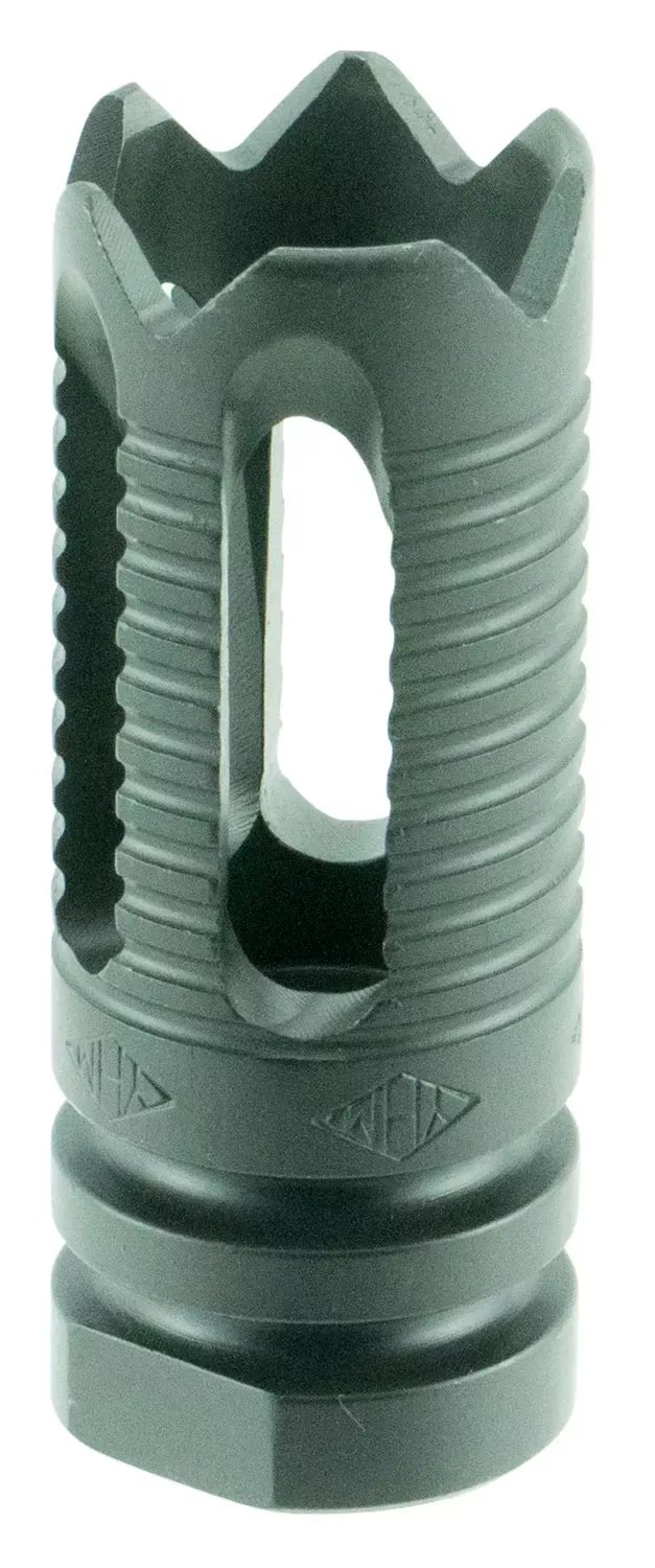 Yankee Hill Phantom Flash Hider Black Steel with 1/2"-28 tpi Threads & Teeth for 5.56x45mm NATO AR-Platform