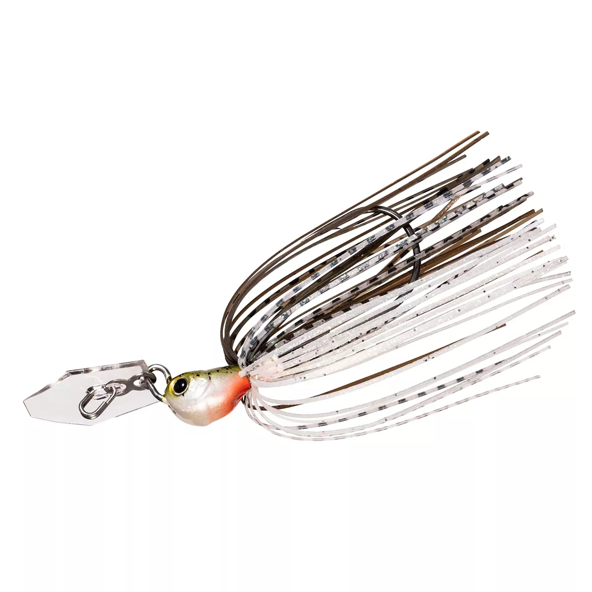 Z-Man ChatterBait Jackhammer StealthBlade - Green Pumpkin Shad 1/2 oz.