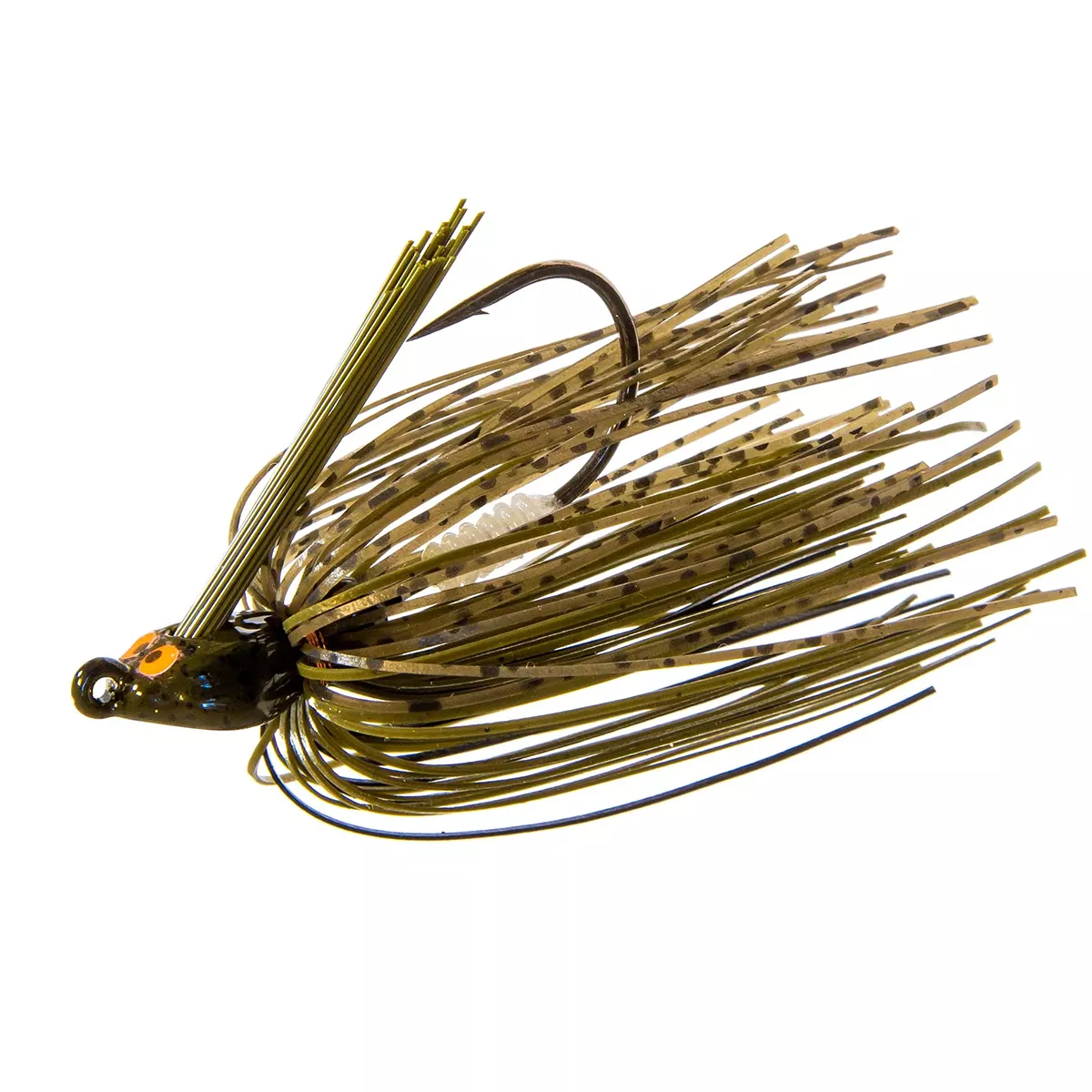 Z-Man CrossEyeZ Snakehead Swim Jig - Green Pumpkin 1/4 oz.