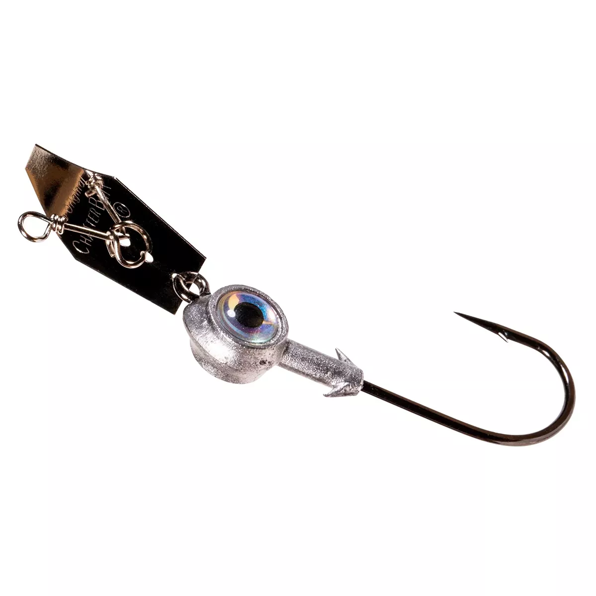 Z-Man Eye Strike ChatterBait Jighead - 1/4 oz. Silver
