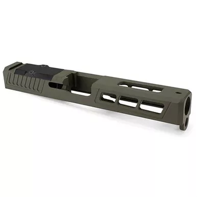 Zaffiri Precision ZPS.6 Slide Glock 17 Gen 3 9mm Luger Optic Ready OD Green