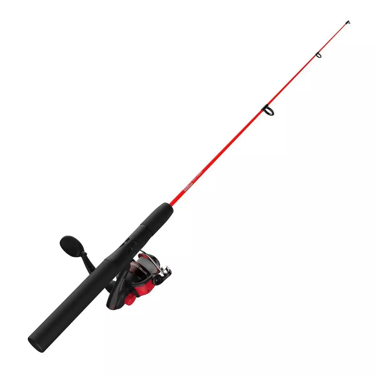 Zebco Dock Demon Red 30" 1piece, Medium Spin Combo 6lb DOCKRDSP301M.FB6