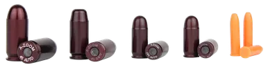 A-ZOOM Action Proving Dummy Round, Snap Cap Military/Law Enforcement Variety Pack