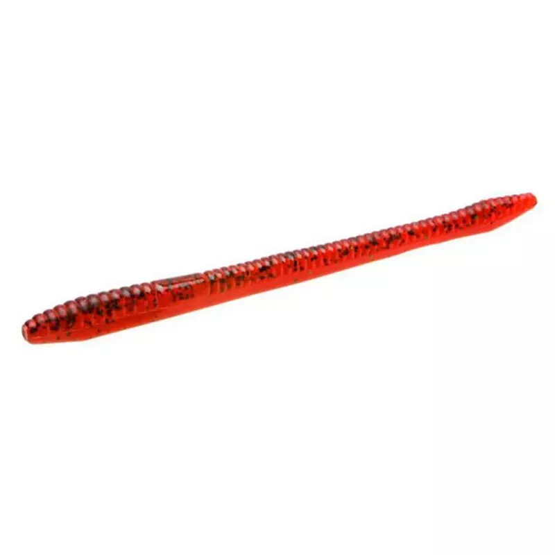 Zoom Finesse Worm - Red Bug Shad