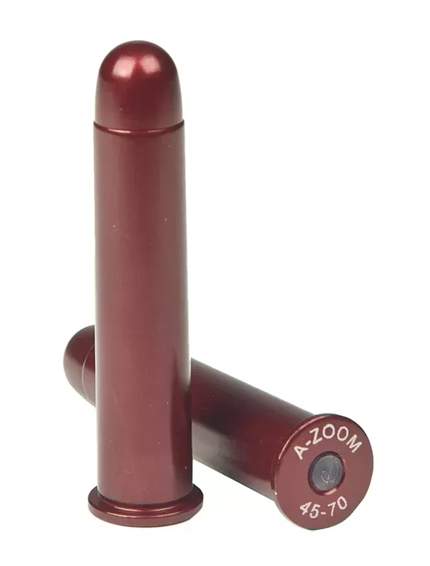 A-Zoom Rifle Snap Cap 45-70 Gov Aluminum 2/Pack